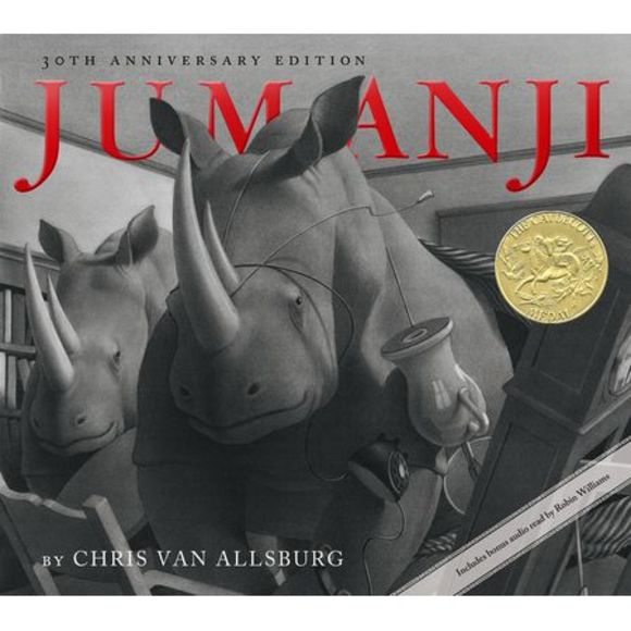 Jumanji 30th Anniversary Edition: A Caldecott Award Winner [With Audio Download] - Picture 1 of 1